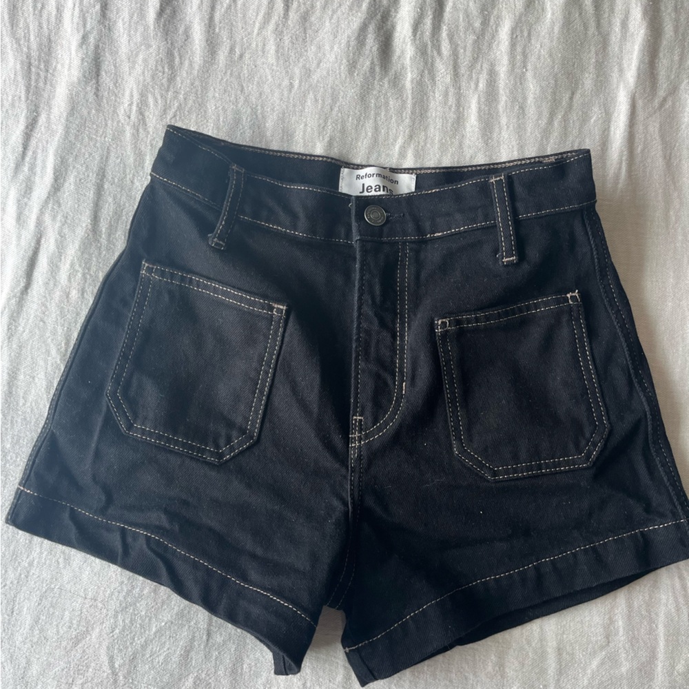 Reformation Alyssa High Rise Jean Short